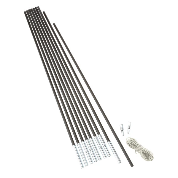 FRILUFTS FIBREGLASS POLE KIT 8 Zeltstange SCHWARZ 3 FRILUFTS FIBREGLASS POLE KIT 8 Zeltstange SCHWARZ