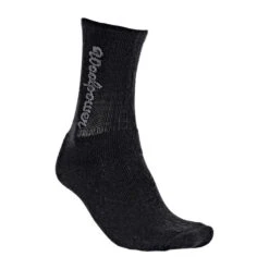 Woolpower SOCKS CLASSIC LOGO 400 Unisex Freizeitsocken SCHWARZ