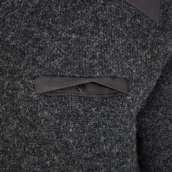 FJÄLLRÄVEN Fjällräven KOSTER SWEATER M Herren Wollpullover DARK GREY 5 FJÄLLRÄVEN Fjällräven KOSTER SWEATER M Herren Wollpullover DARK GREY – Bild 3