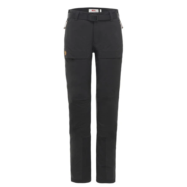 FJÄLLRÄVEN Fjällräven KEB ECO-SHELL TROUSERS W Damen Hardshellhose BLACK 3 FJÄLLRÄVEN Fjällräven KEB ECO-SHELL TROUSERS W Damen Hardshellhose BLACK