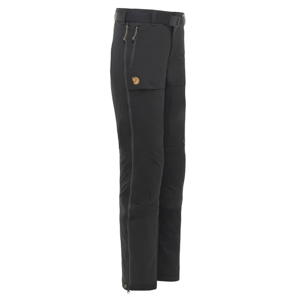 FJÄLLRÄVEN Fjällräven KEB ECO-SHELL TROUSERS W Damen Hardshellhose BLACK 4 FJÄLLRÄVEN Fjällräven KEB ECO-SHELL TROUSERS W Damen Hardshellhose BLACK – Bild 2