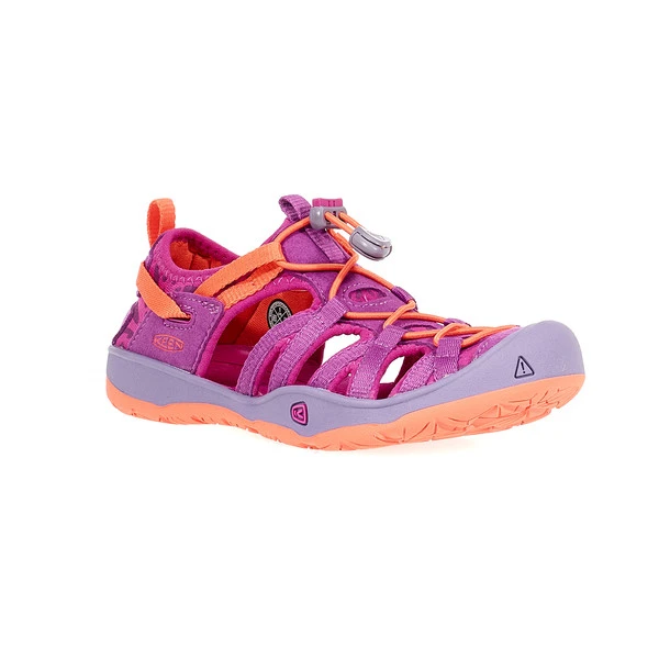 Keen MOXIE SANDAL Y Kinder Outdoor Sandalen PURPLE WINE/NASTURTIUM 4 Keen MOXIE SANDAL Y Kinder Outdoor Sandalen PURPLE WINE/NASTURTIUM – Bild 2
