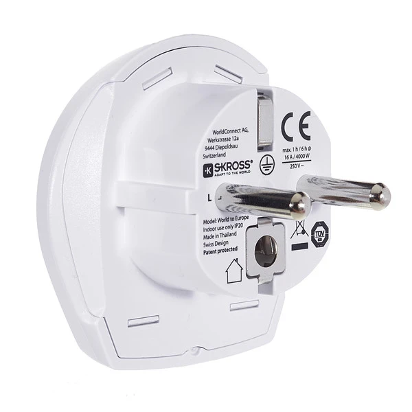 SKROSS WORLD TO EUROPE Reisestecker NOCOLOR 5 SKROSS WORLD TO EUROPE Reisestecker NOCOLOR – Bild 3