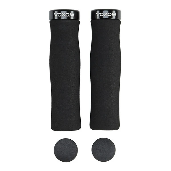 Voxom GRIFFE SCHAUMSTOFF GR6 Fahrradgriffe SCHWARZ 4 Voxom GRIFFE SCHAUMSTOFF GR6 Fahrradgriffe SCHWARZ – Bild 2