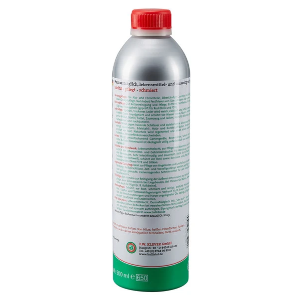 Ballistol BALLISTOL UNIVERSAL OIL NOCOLOR 4 Ballistol BALLISTOL UNIVERSAL OIL NOCOLOR – Bild 2