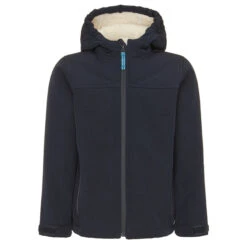FRILUFTS HEIMAEY HOODED SOFTSHELL JACKET Kinder Softshelljacke DARK SAPPHIRE