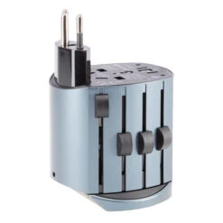 SKROSS ALPHA BY SKROSS Reisestecker GREY METALLIC -Outdoorartikel 5637676431 c alpha by skross skross 24