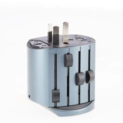 SKROSS ALPHA BY SKROSS Reisestecker GREY METALLIC -Outdoorartikel 5637676431 d alpha by skross skross 24