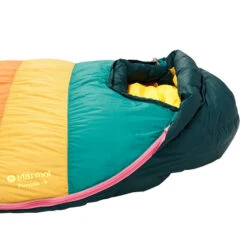 Marmot FUCOSA -9 Daunenschlafsack MALACHITE/DARK YELLOW -Outdoorartikel 5637824849 d fucosa 9 marmot 24
