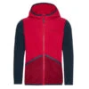Vaude PULEX HOODED JACKET Kinder Fleecejacke CROCUS/DARK SEA -Outdoorartikel 5637860582 a kids pulex hooded jacket vaude 24
