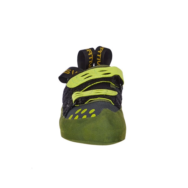 La Sportiva GECKOGYM VEGAN Unisex Kletterschuhe OLIVE/NEON 6 La Sportiva GECKOGYM VEGAN Unisex Kletterschuhe OLIVE/NEON – Bild 4