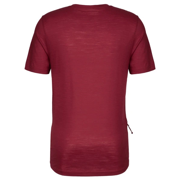 FJÄLLRÄVEN Fjällräven S/F WOOL T-SHIRT M Herren Funktionsshirt POMEGRANATE RED 4 FJÄLLRÄVEN Fjällräven S/F WOOL T-SHIRT M Herren Funktionsshirt POMEGRANATE RED – Bild 2