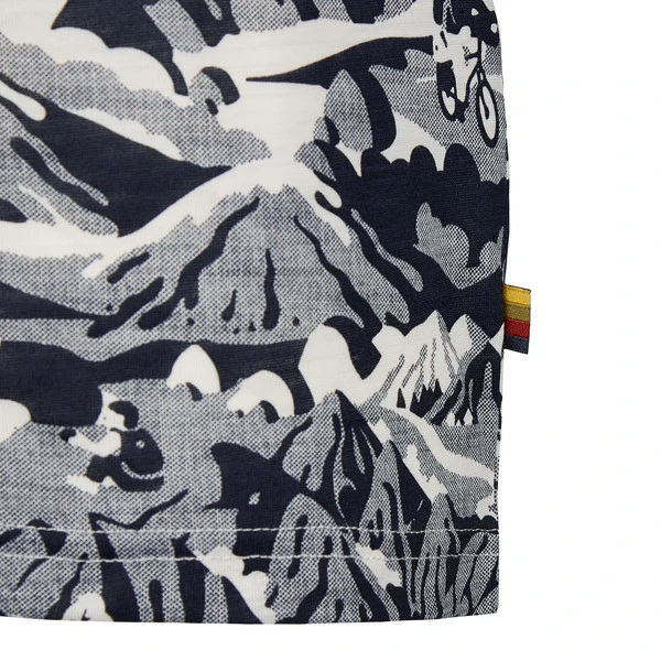 FJÄLLRÄVEN Fjällräven S/F WOOL CALISWE T-SHIRT W Damen Funktionsshirt NAVY-EGGSHELL 6 FJÄLLRÄVEN Fjällräven S/F WOOL CALISWE T-SHIRT W Damen Funktionsshirt NAVY-EGGSHELL – Bild 4