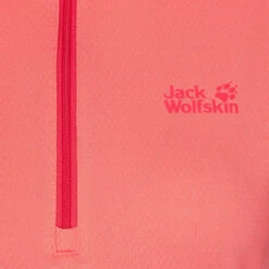 Jack Wolfskin TOURER HALFZIP T W Damen Funktionsshirt DESERT ROSE 9 Jack Wolfskin TOURER HALFZIP T W Damen Funktionsshirt DESERT ROSE -Outdoorartikel 5637929447 d tourer halfzip t w jack wolfskin 24