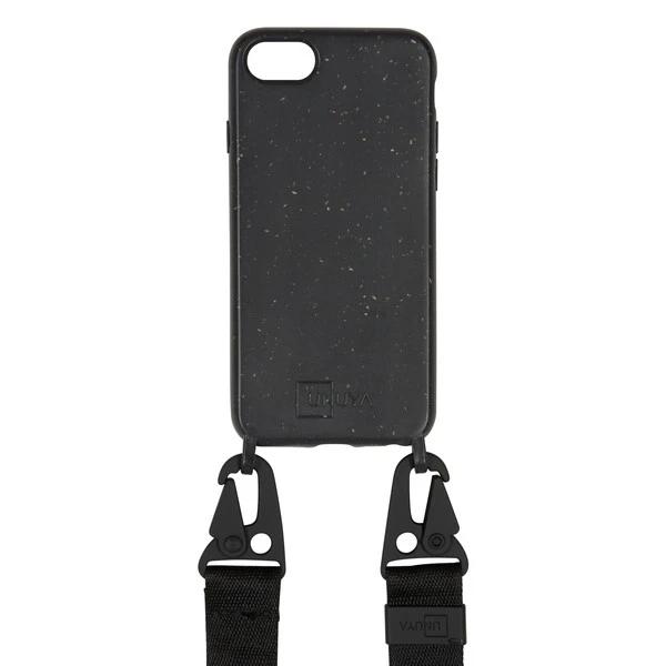 Unuya ALL BLACK-NACHHALTIGE HANDYKETTE MIT GURT Handytasche BLACK 3 Unuya ALL BLACK-NACHHALTIGE HANDYKETTE MIT GURT Handytasche BLACK