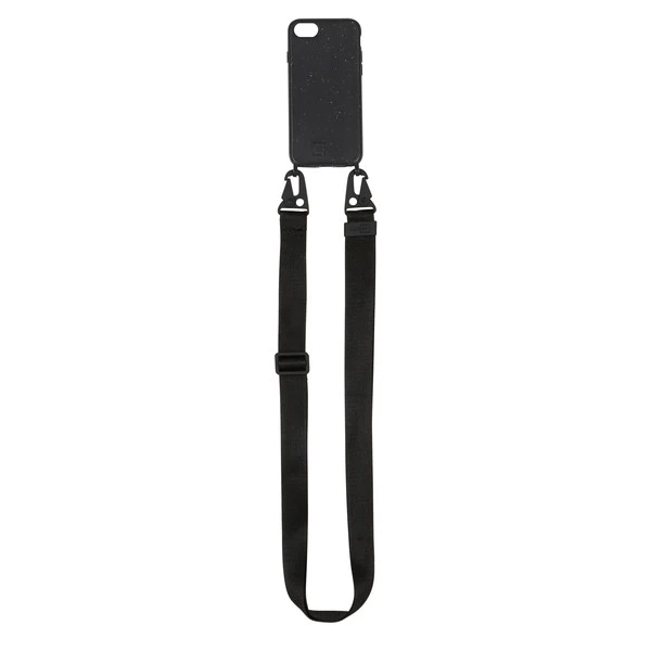 Unuya ALL BLACK-NACHHALTIGE HANDYKETTE MIT GURT Handytasche BLACK 4 Unuya ALL BLACK-NACHHALTIGE HANDYKETTE MIT GURT Handytasche BLACK – Bild 2