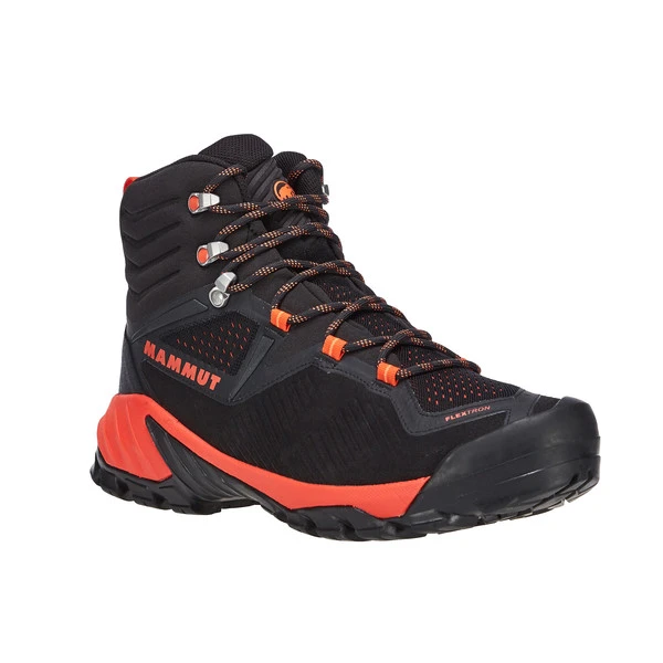 Mammut SAPUEN HIGH GTX MEN Herren Wanderstiefel BLACK-HOT RED 4 Mammut SAPUEN HIGH GTX MEN Herren Wanderstiefel BLACK-HOT RED – Bild 2