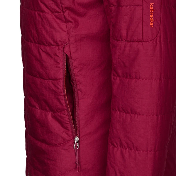 Icebreaker MERINOLOFT JACKET Damen Isolationsjacke CHERRY 5 Icebreaker MERINOLOFT JACKET Damen Isolationsjacke CHERRY – Bild 3