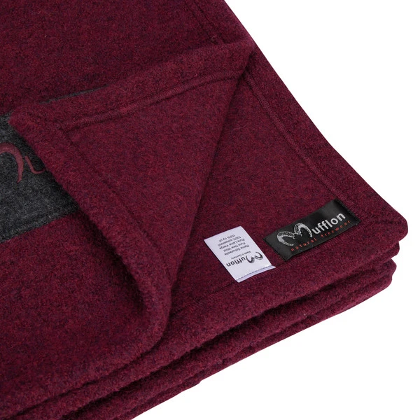 Mufflon MU-PLAID II Decke BERRY 5 Mufflon MU-PLAID II Decke BERRY – Bild 3