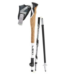 Leki CROSS TRAIL FX SUPERLITE COMPACT Trekkingstöcke WHITE-MINT-BLACK -Outdoorartikel 5637963639 b cross trail fx superlite compact leki 24