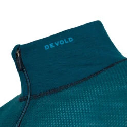 Devold WOOL MESH 190 ZIP NECK M Herren Funktionsshirt FLAME -Outdoorartikel 5637973933 d wool mesh 190 zip neck man devold 24