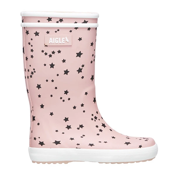 Aigle LOLLY POP PLAY2 Kinder Gummistiefel PINK STARS 3 Aigle LOLLY POP PLAY2 Kinder Gummistiefel PINK STARS
