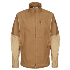 FJÄLLRÄVEN Fjällräven ÖVIK STENCOLLAR JACKET M Herren Übergangsjacke BUCKWHEAT BROWN-DUNE BEIGE