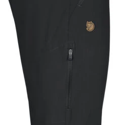 FJÄLLRÄVEN Fjällräven ABISKO TRAIL STRETCH TROUSERS W Damen Trekkinghose BLACK -Outdoorartikel 5638002425 d abisko trail stretch trousers w fjaellraeven 24