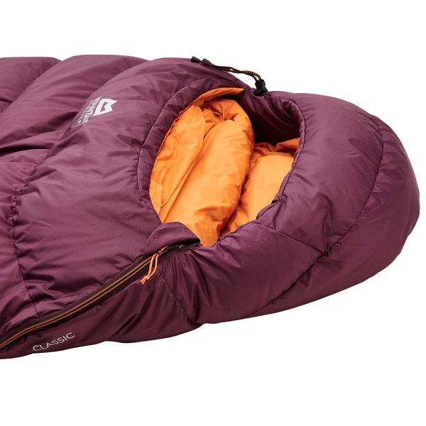 Mountain Equipment CLASSIC ECO 750 REGULAR WOMEN Damen Daunenschlafsack RAISIN 6 Mountain Equipment CLASSIC ECO 750 REGULAR WOMEN Damen Daunenschlafsack RAISIN – Bild 4