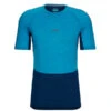 Icebreaker M 125 ZONEKNIT SS CREWE Herren Funktionsshirt GEO BLUE/ROYAL NAVY/CB 1 Icebreaker M 125 ZONEKNIT SS CREWE Herren Funktionsshirt GEO BLUE/ROYAL NAVY/CB -Outdoorartikel 5638009109 a m 125 zoneknit ss crewe icebreaker 24