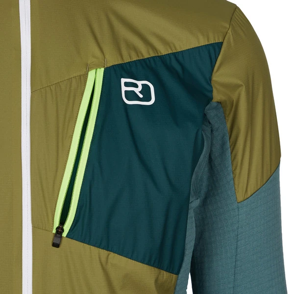 Ortovox LADIZ HYBRID JACKET M Herren Isolationsjacke ARCTIC GREY 6 Ortovox LADIZ HYBRID JACKET M Herren Isolationsjacke ARCTIC GREY – Bild 4