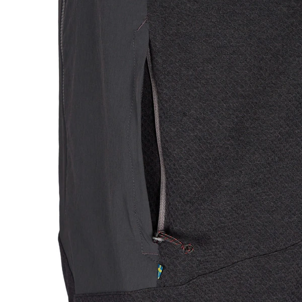 Klättermusen HUGIN ZIP HOODIE M Herren Fleecejacke RAVEN-RAVEN 5 Klättermusen HUGIN ZIP HOODIE M Herren Fleecejacke RAVEN-RAVEN – Bild 3