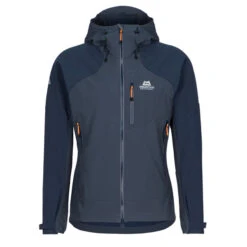 Mountain Equipment FRONTIER HOODED JACKET Herren Softshelljacke OMBRE BLUE/COSMOS