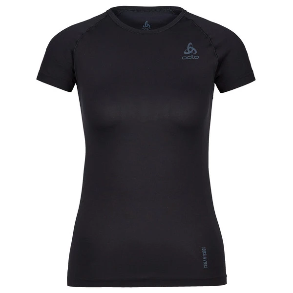 Odlo BL TOP CREW NECK S/S PERFORMANCE X-LIGHT Damen Funktionsshirt BLACK