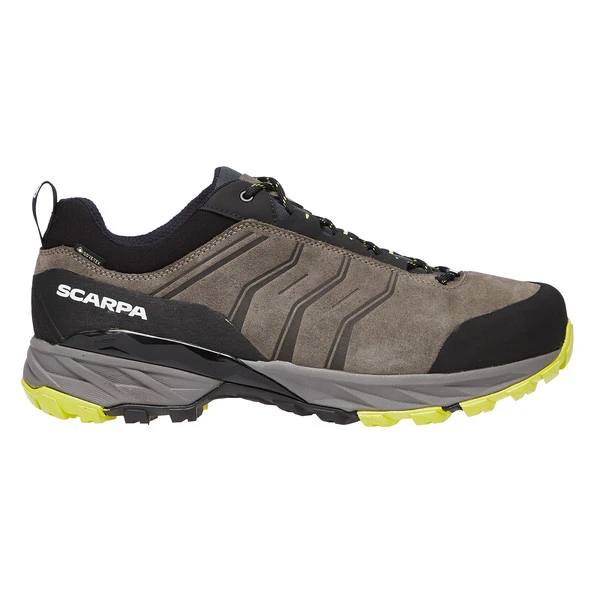 Scarpa RUSH TRAIL GTX Herren Wanderschuhe TITANIUM /LIME 3 Scarpa RUSH TRAIL GTX Herren Wanderschuhe TITANIUM /LIME