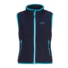 Kamik DAWN Kinder Fleeceweste MIDNIGHT/CYAN-MINIUT/CYAN 2 Kamik DAWN Kinder Fleeceweste MIDNIGHT/CYAN-MINIUT/CYAN -Outdoorartikel 5638050019 a dawn kamik 24