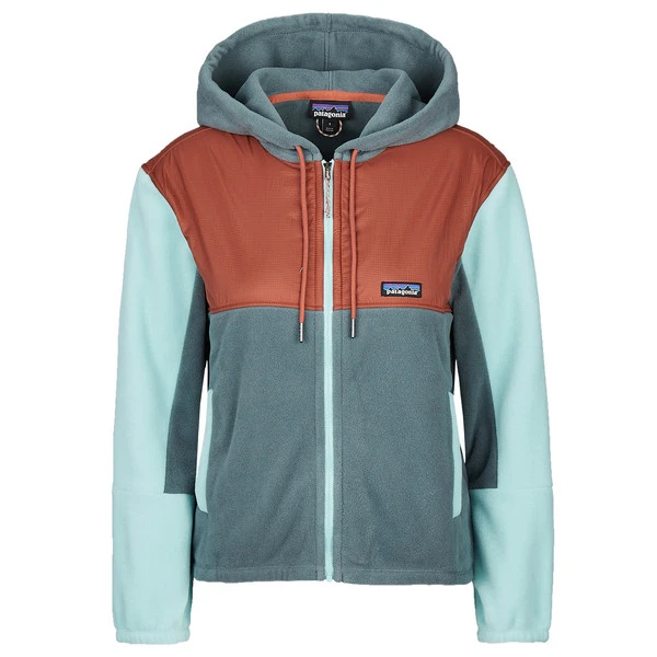 Patagonia MICRODINI HOODY Damen Kapuzenjacke NOUVEAU GREEN