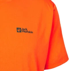 Jack Wolfskin TECH T M Herren Funktionsshirt BLOOD ORANGE -Outdoorartikel 5638061045 c tech t m jack wolfskin 24