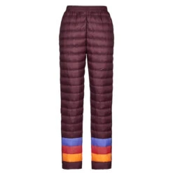 Cotopaxi FUEGO DOWN PANT Damen Winterhose WINE STRIPES