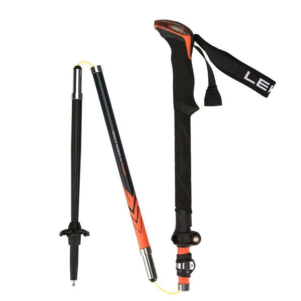 Leki SHERPA FX CARBON STRONG Trekkingstöcke ORANGE-DENIMBLUE 4 Leki SHERPA FX CARBON STRONG Trekkingstöcke ORANGE-DENIMBLUE – Bild 2