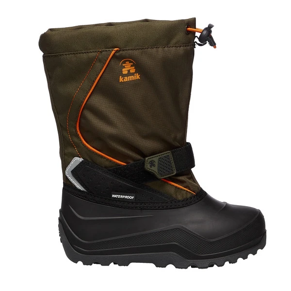 Kamik SNOWFALL2 Kinder Winterstiefel DARK OLIVE-OLIVE FONCÉ 3 Kamik SNOWFALL2 Kinder Winterstiefel DARK OLIVE-OLIVE FONCÉ