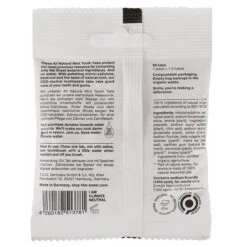 STOP THE WATER WHILE USING ME! WATERLESS TOOTH TABS, 90 PCS Zahnpflege WHITE -Outdoorartikel 5638083372 b waterless tooth tabs 90 pcs stop the water while using me 24