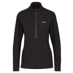 Patagonia W' S R1 AIR ZIP NECK Damen Fleecepullover BLACK
