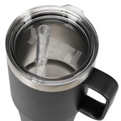 Yeti Coolers RAMBLER 25 OZ STRAW MUG Thermobecher BLACK -Outdoorartikel 5638102531 c rambler 25 oz straw mug yeti coolers 24